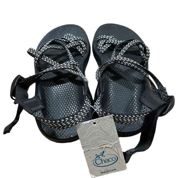 NWT - Chaco ZX/2 Sandals -black and white - size 6 - Picture 3 of 5